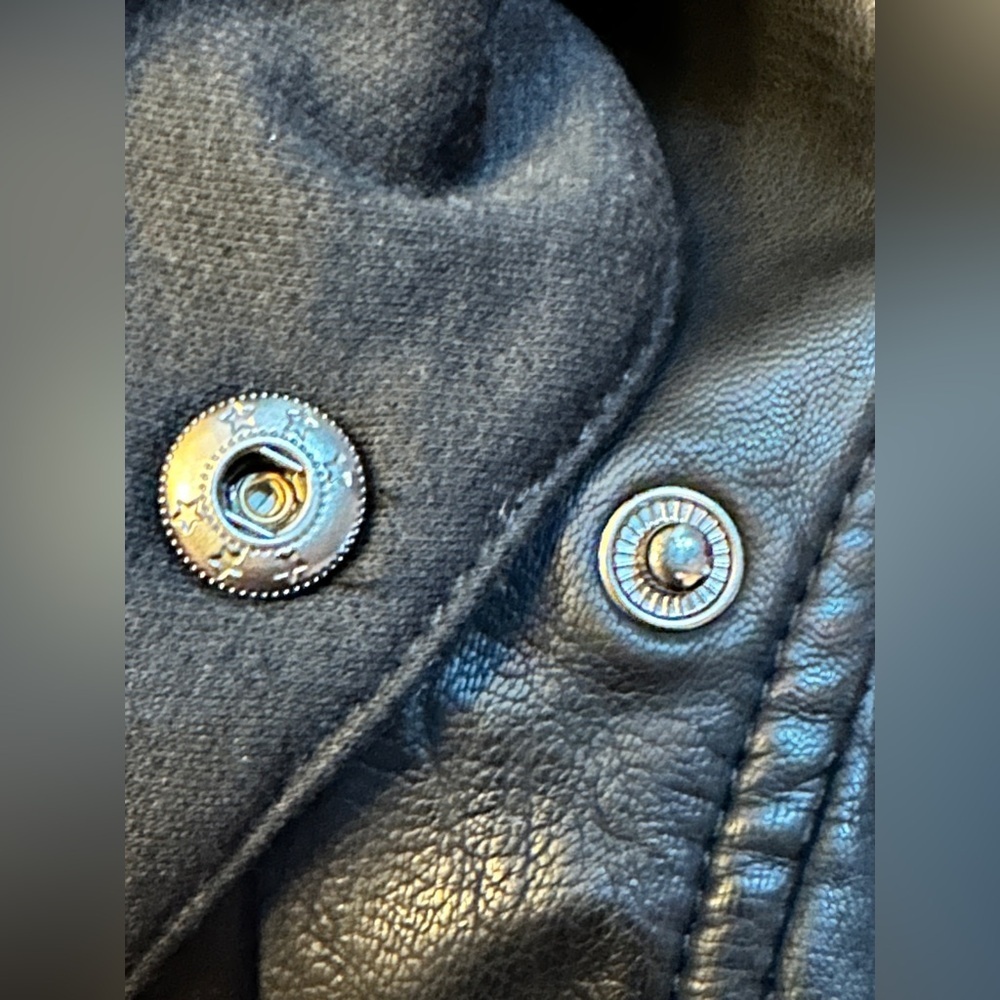 Blank NYC Meant to Be Moto Jacket (Like-New; Black/Gold; XL) - Picture 10 of 16